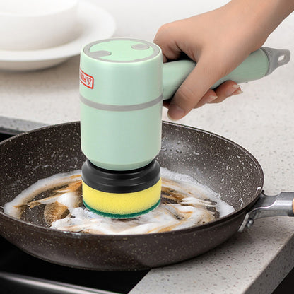Electric Cleaning Brush 3 Brush Heads Multifunctional Cleaner